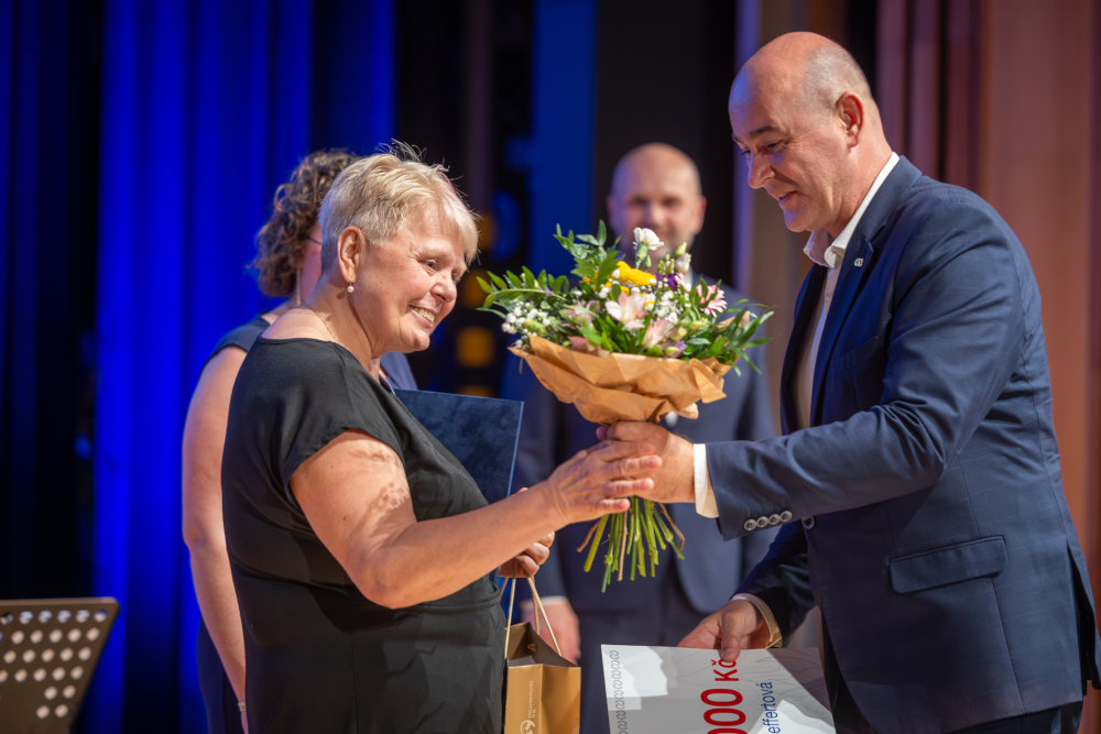 Mimořádné ocenění Radmily Geffertové